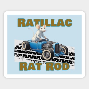 RATILLAC RAT ROD Magnet